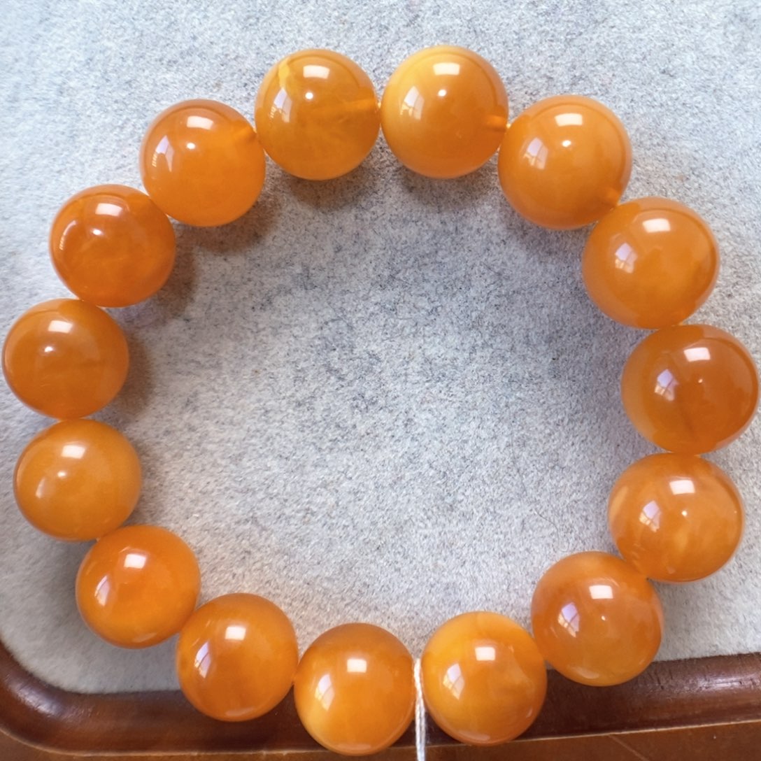 蜜蜡未镶嵌手串蜜蜡