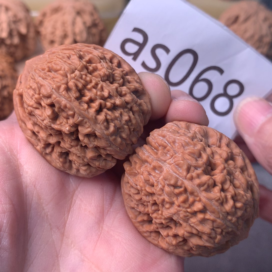 文玩核桃把件麦**～大蒜头37