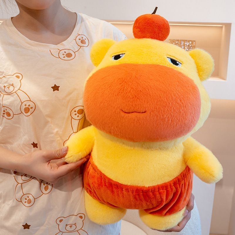 可爱水豚噜噜公仔毛绒玩具卡皮巴拉玩偶六一儿童节娃娃送女孩生日