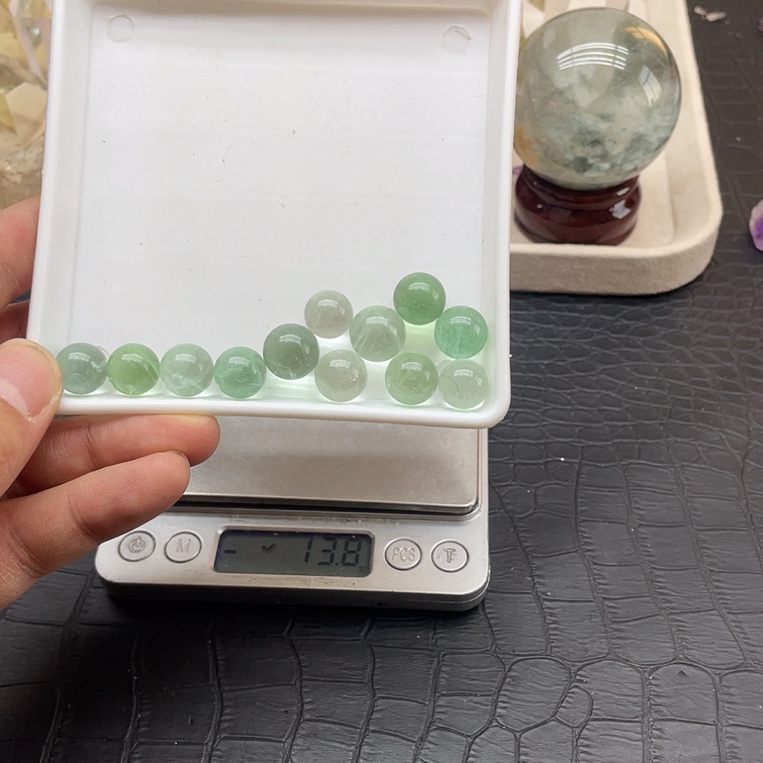 水晶未镶嵌珠宝半成品2