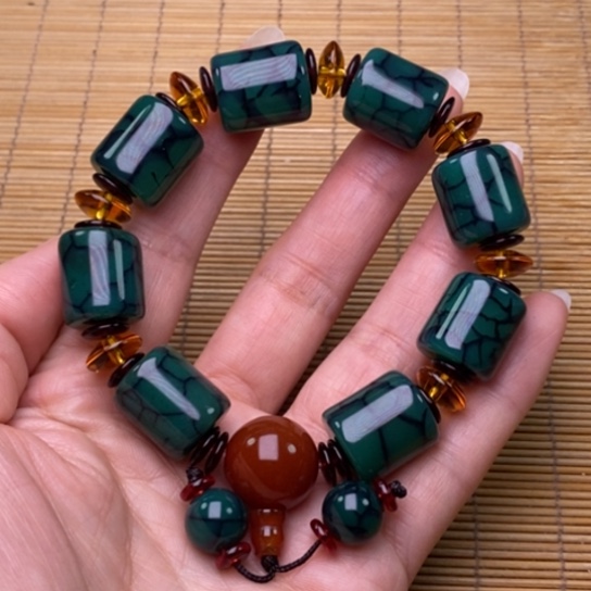 玛瑙/玉髓手链未镶嵌