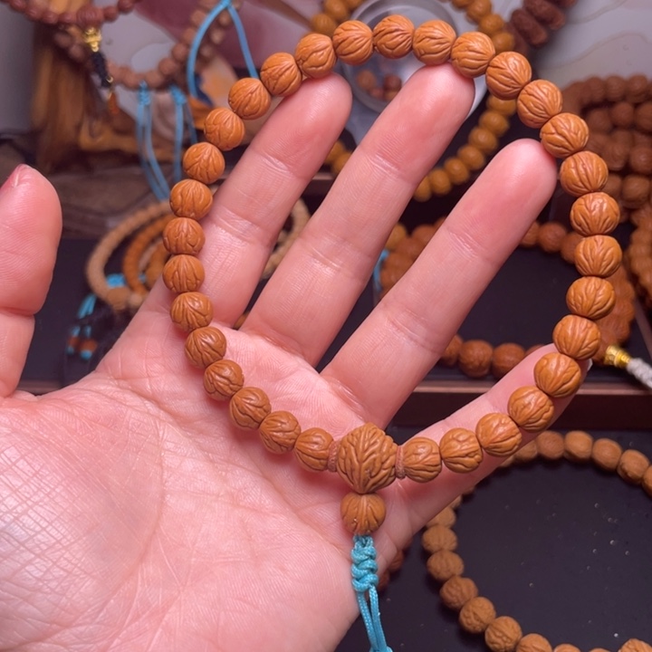 桃核吊坠龙文桃核