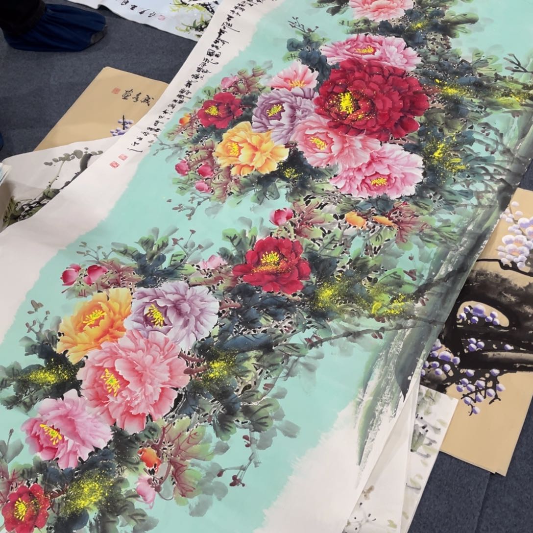 国画处理作品看好再拍哦