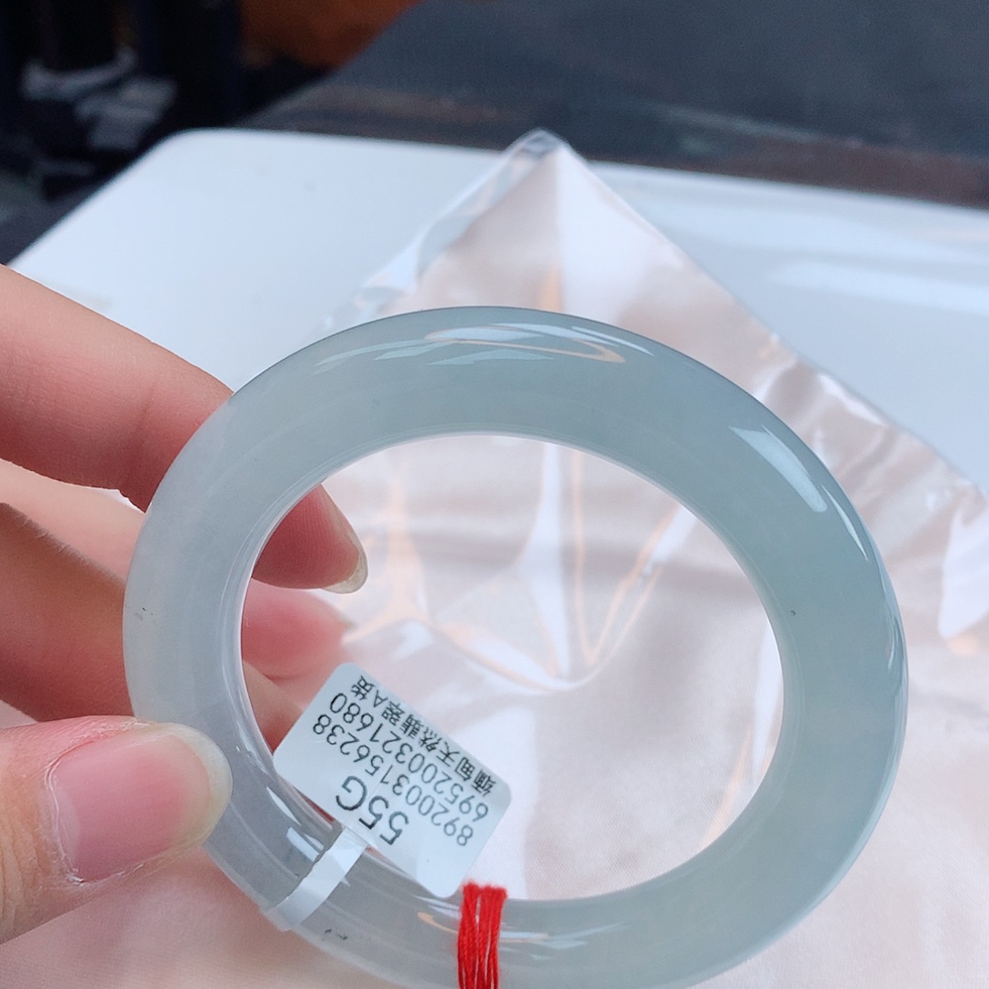 翡翠手镯未镶嵌天然缅甸翡翠A货手镯