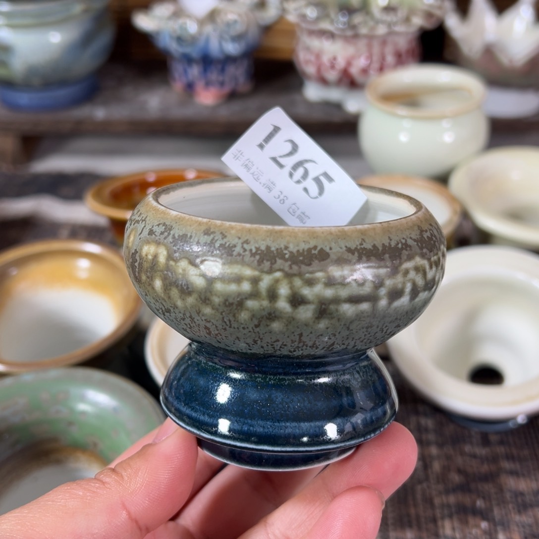 红陶景德镇手工花盆