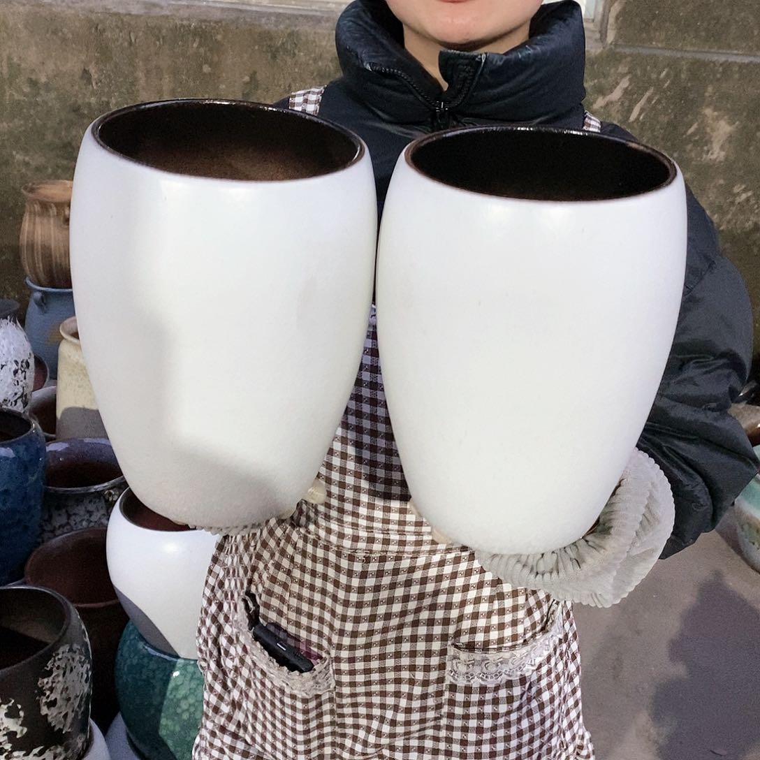 紫砂花盆正品口15高23