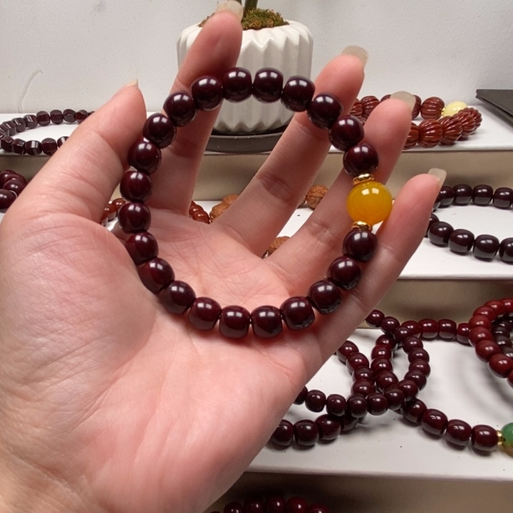 核桃手串/手链5*猴头雕刻