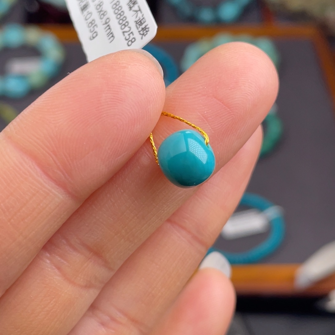 未镶嵌绿松石珠宝奇石