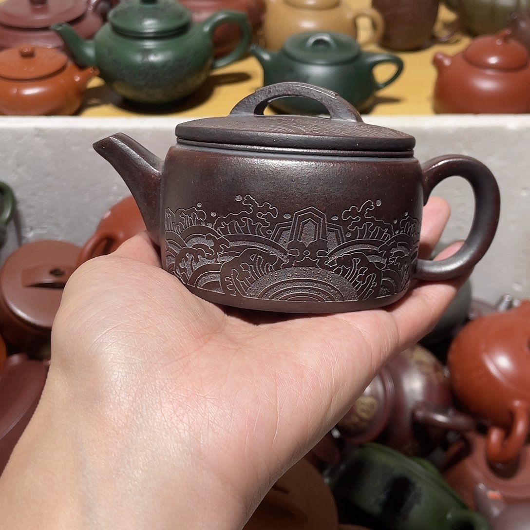 紫砂茶壶宜兴紫砂壶37