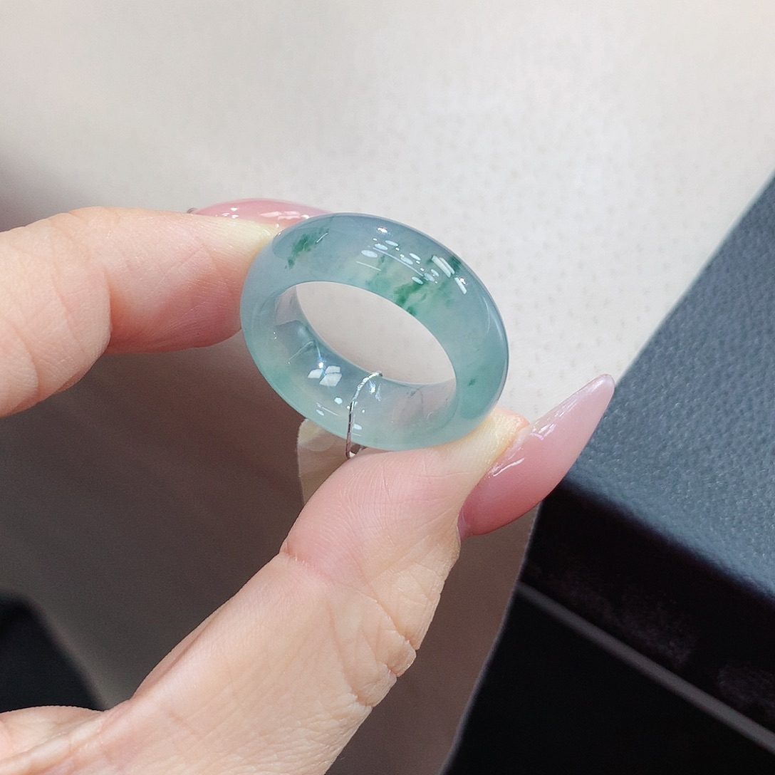 未镶嵌戒指翡翠20号