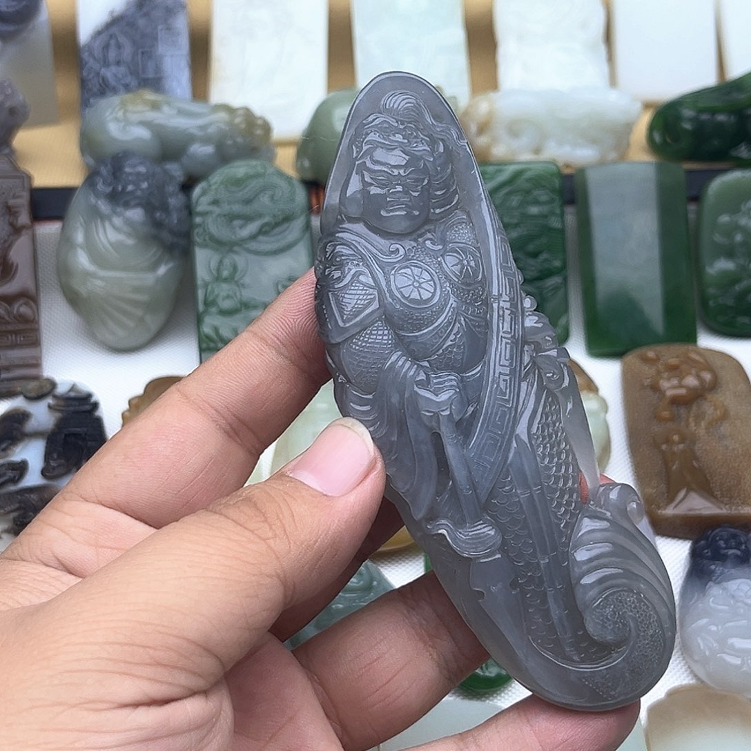 和田玉挂件未镶嵌