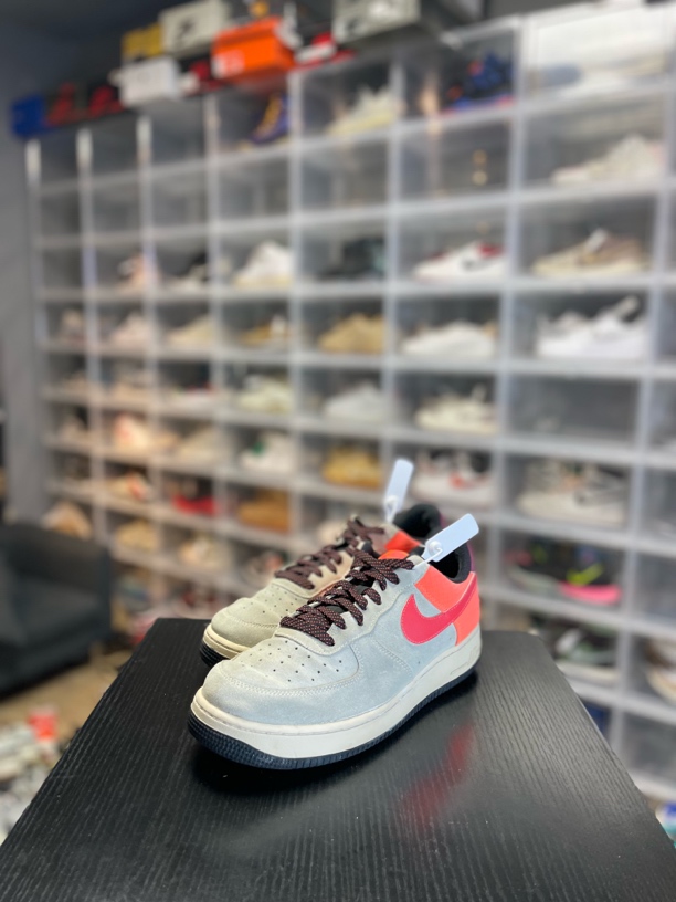 95新 MM6 af1灰麂皮休闲鞋/44/已精洗/