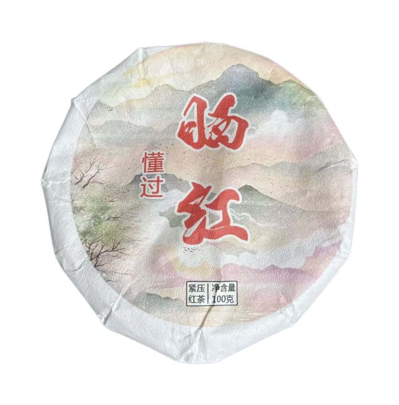 2025年头春懂过晒红茶饼100克*1饼6月8日-【6号品】