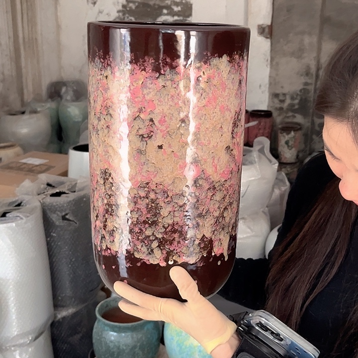 正品口20高38花盆……