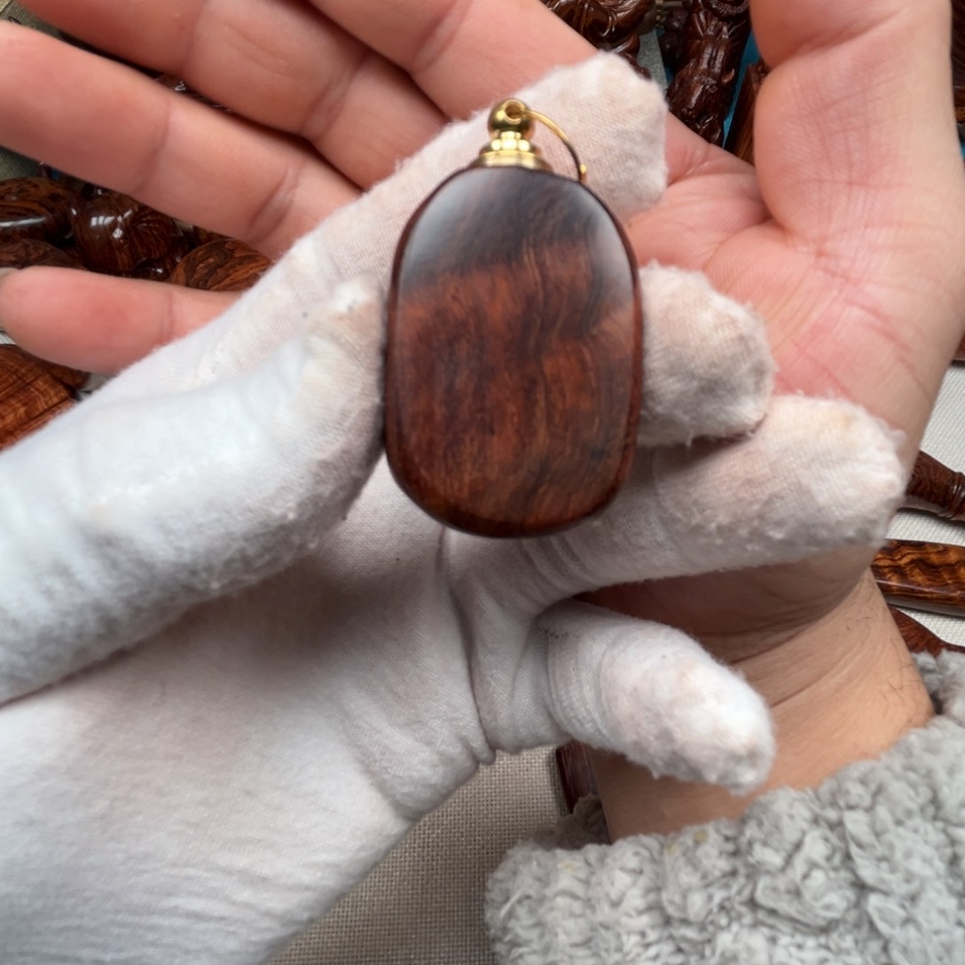 黄花梨/降香黄檀把件小吊坠…..