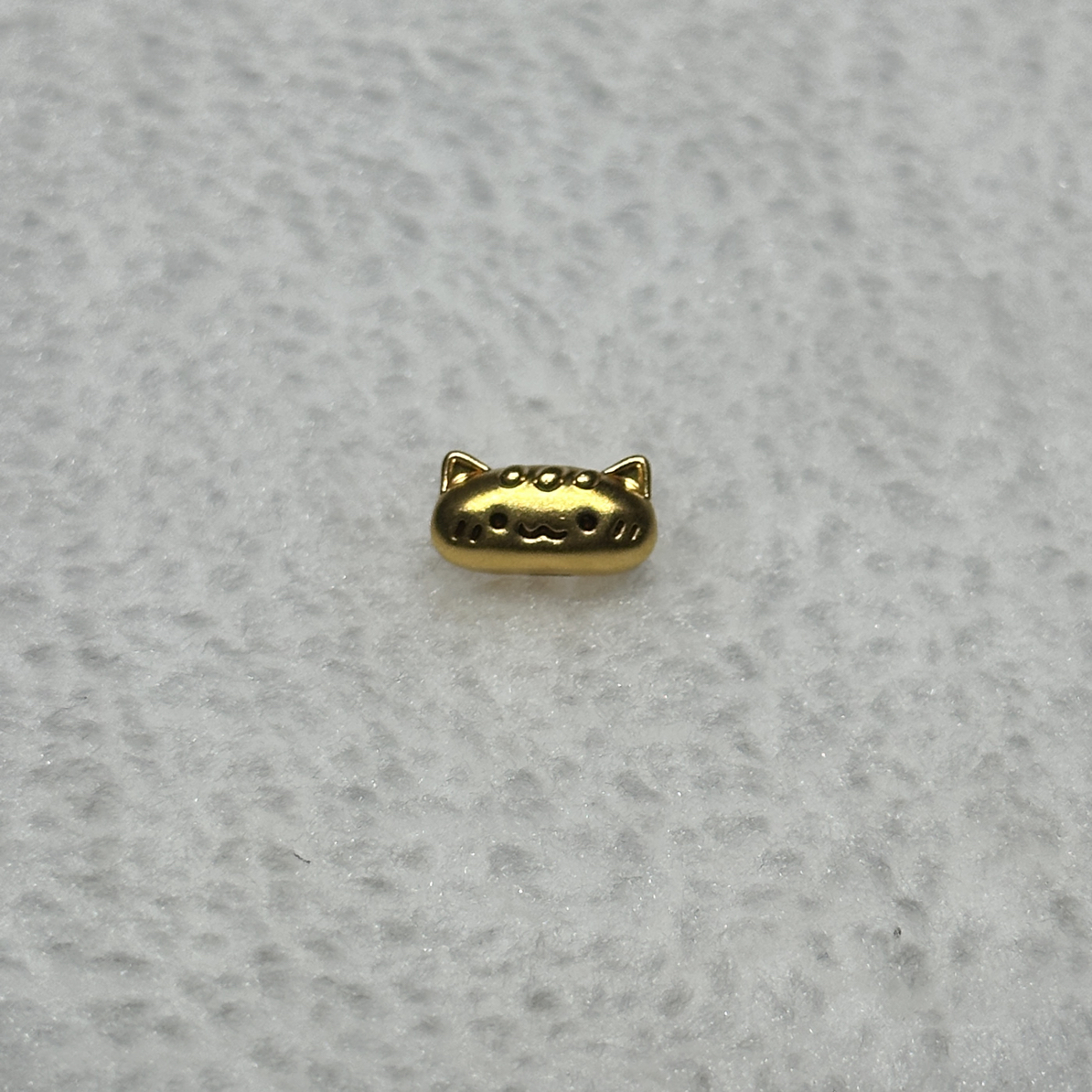 足金转运珠 999 法棍猫