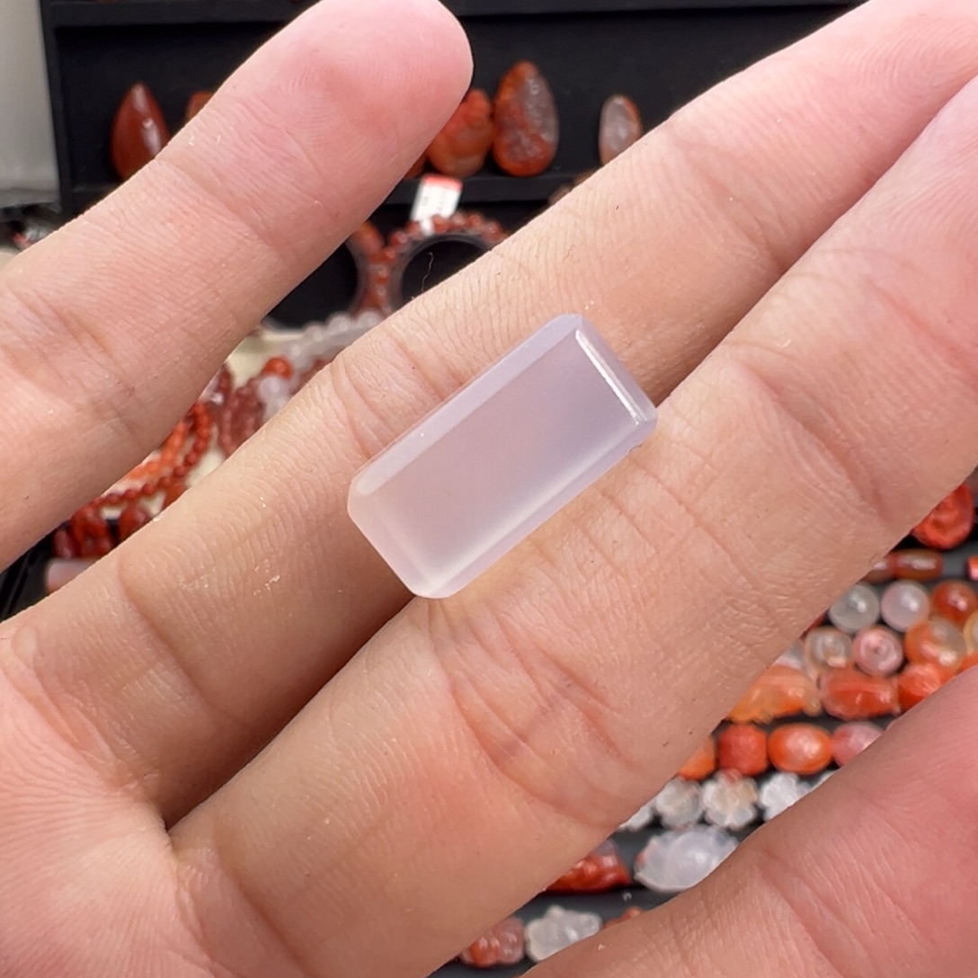 南红玛瑙未镶嵌颈饰长条