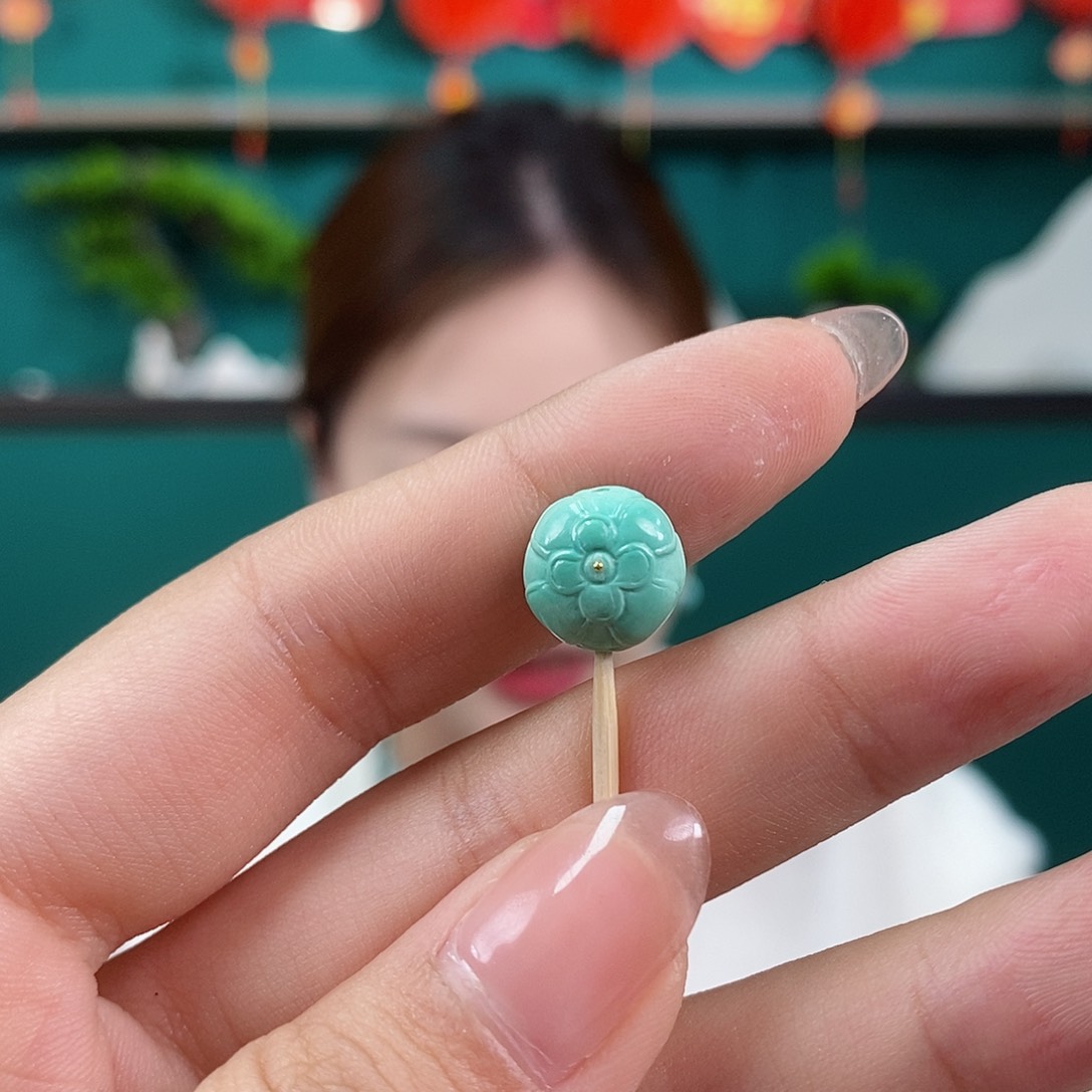 绿松石珠宝奇石未镶嵌