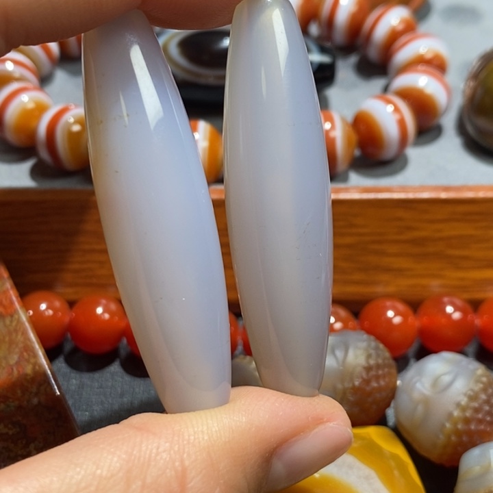 玛瑙/玉髓未镶嵌颈饰