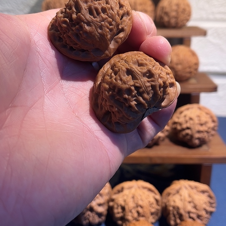 吊坠文玩核桃桃心宫灯