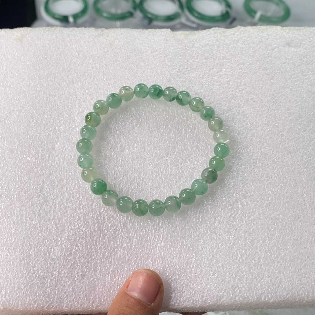 石英质玉未镶嵌手链