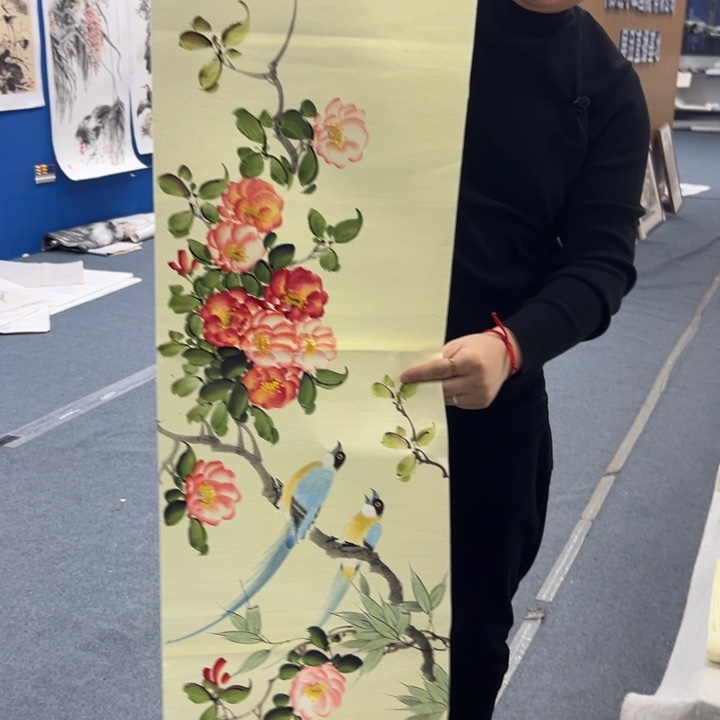 国画纯手绘字画国画宣纸