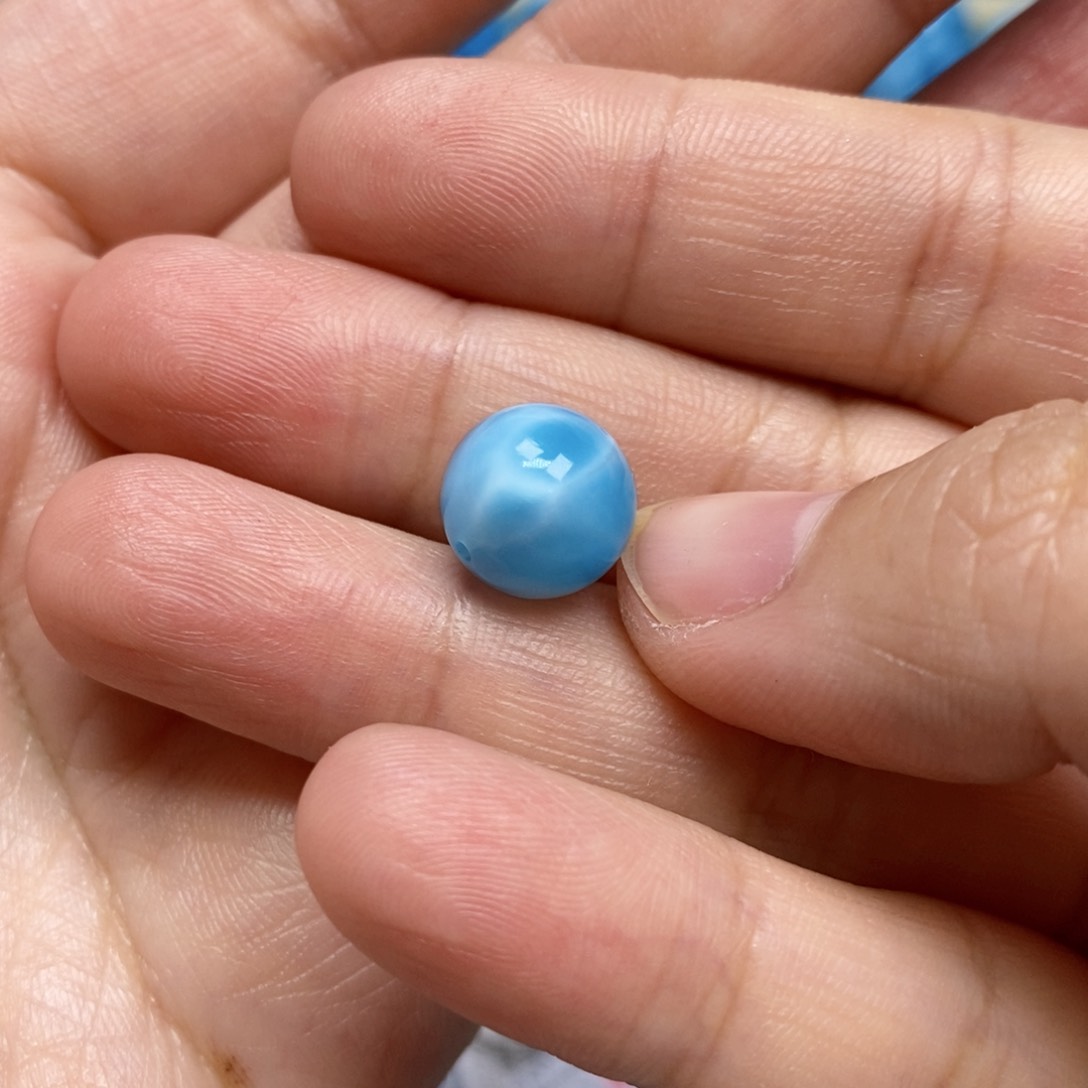 针钠钙石（海纹石）颈饰未镶嵌F*.