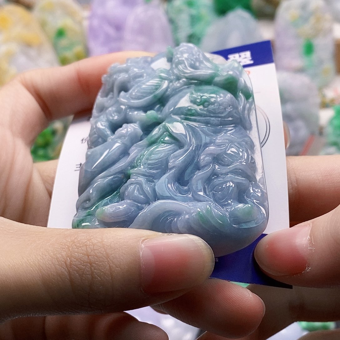 吊坠(不含链)未镶嵌翡翠