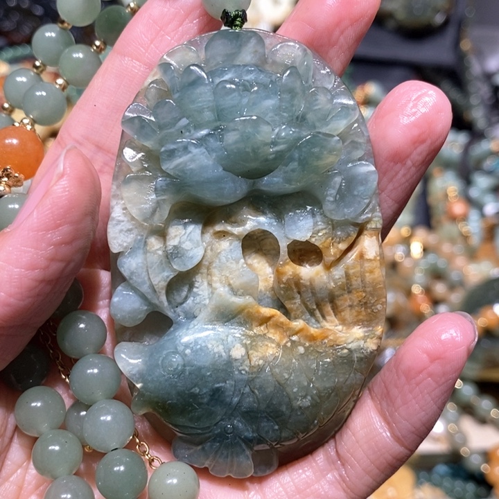 岫玉毛衣链未镶嵌