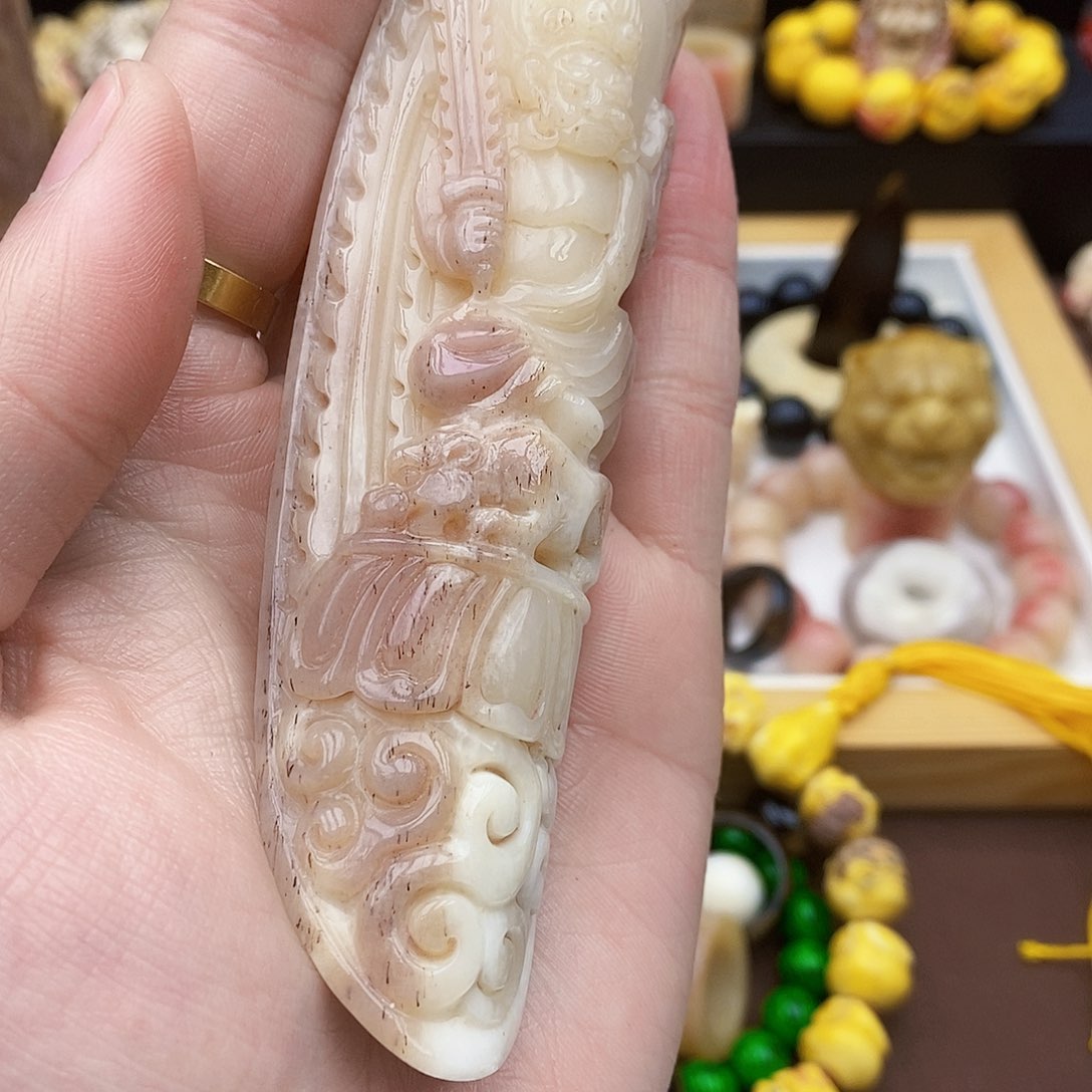 驼骨手串/手链三花驼骨手把件