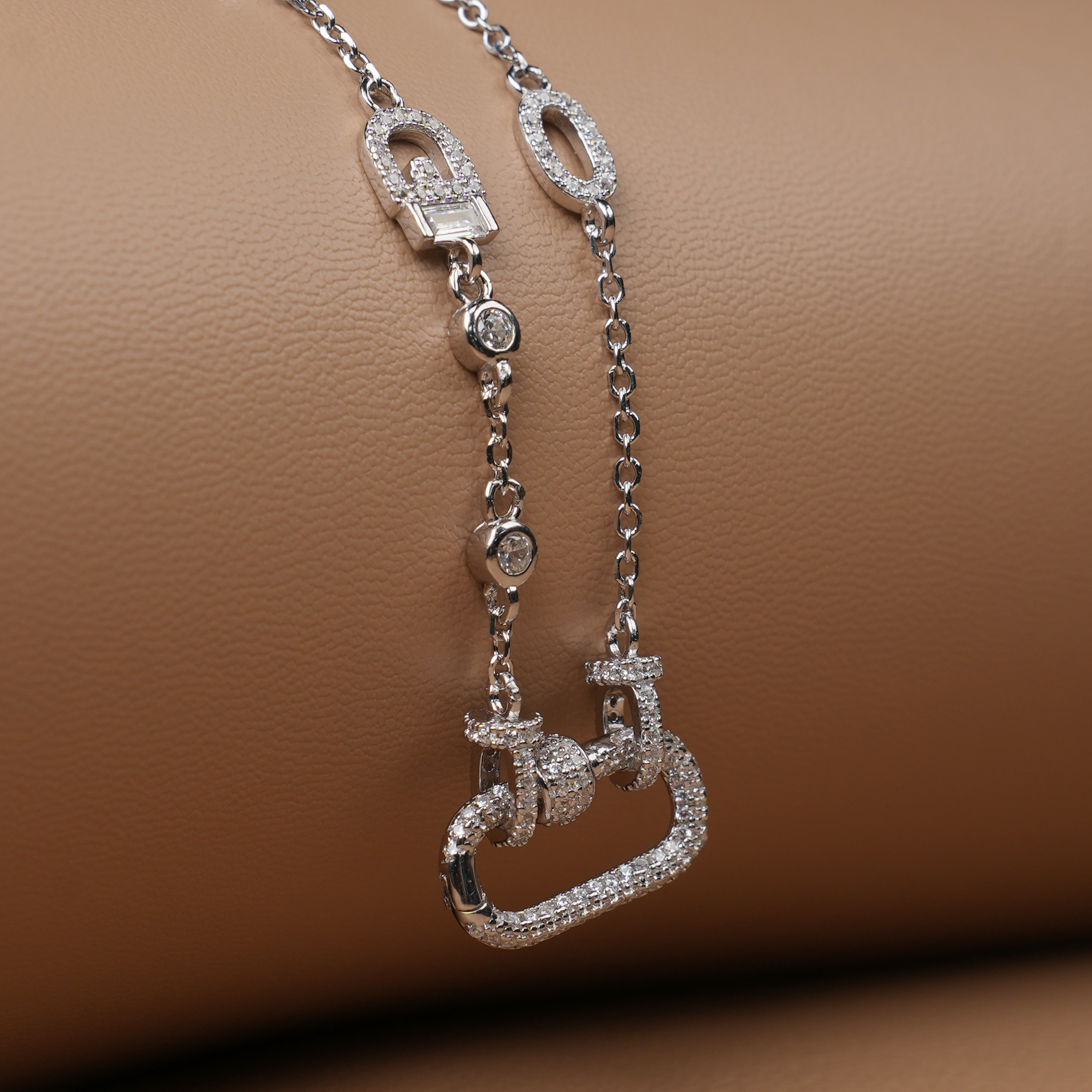 链子925银 意大利工艺回型螺旋款多用日常百搭链45厘米 ID：3106