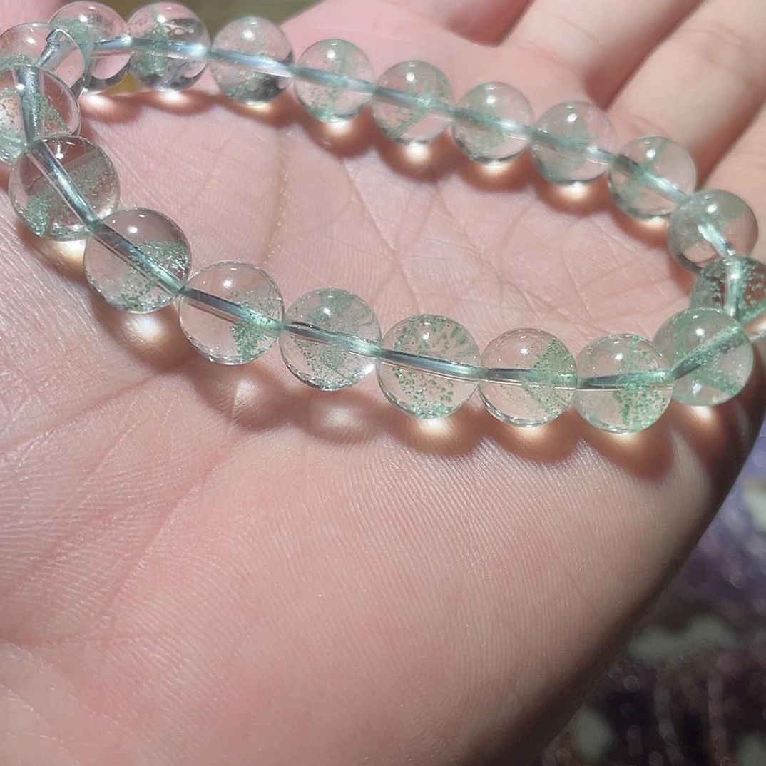 翠幽灵金字塔手串收藏级