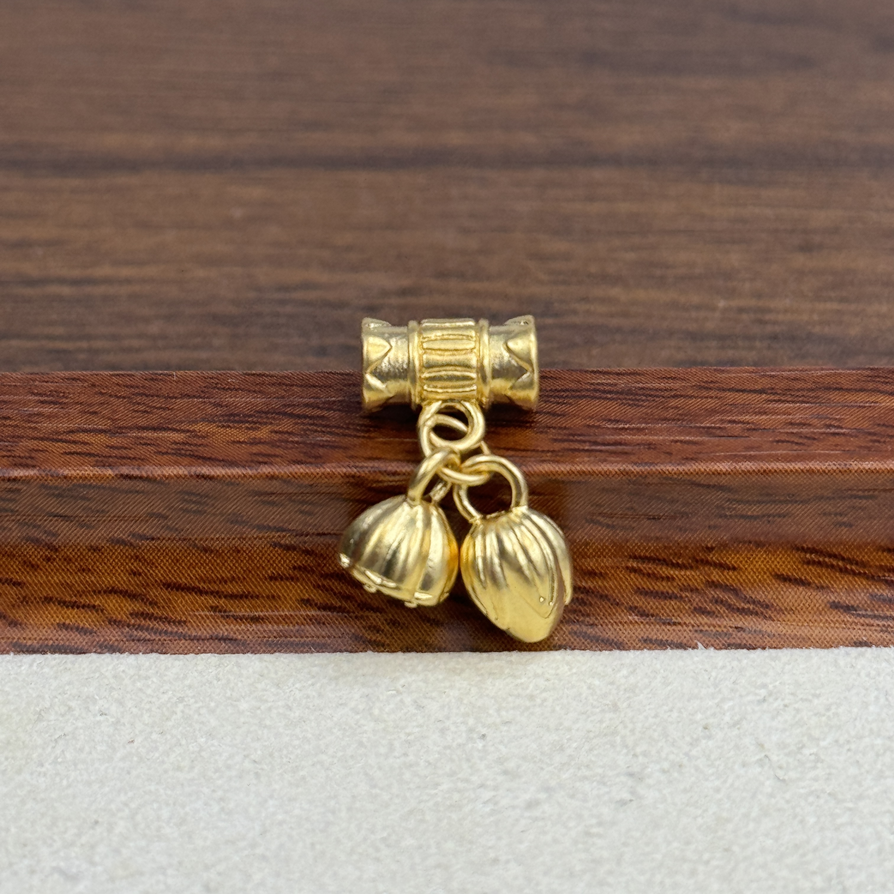 君潮黄金足金999竹节两世欢DP1158-0490