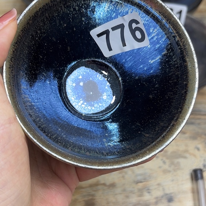 茶盏沐雨茶器柴烧主人杯