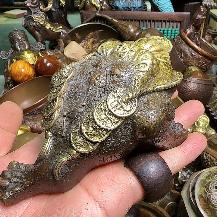 铜器办公室茶室摆件