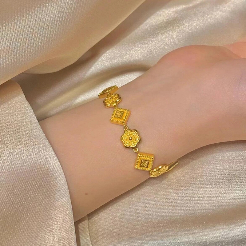 足银手链 盛世华彩手链