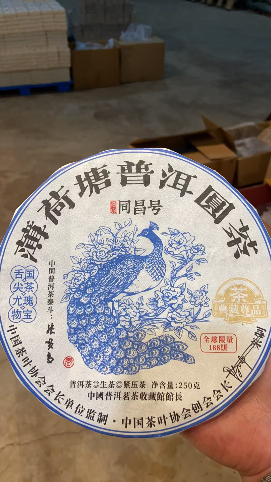 【薄荷塘】 生茶 250克 普洱茶 