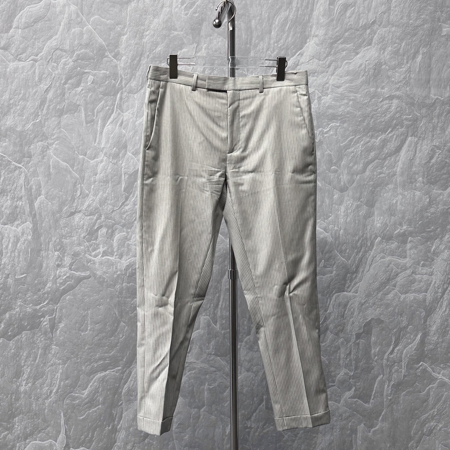 95新 DIOR/迪奥 条纹休闲西装长裤 48码 D18932