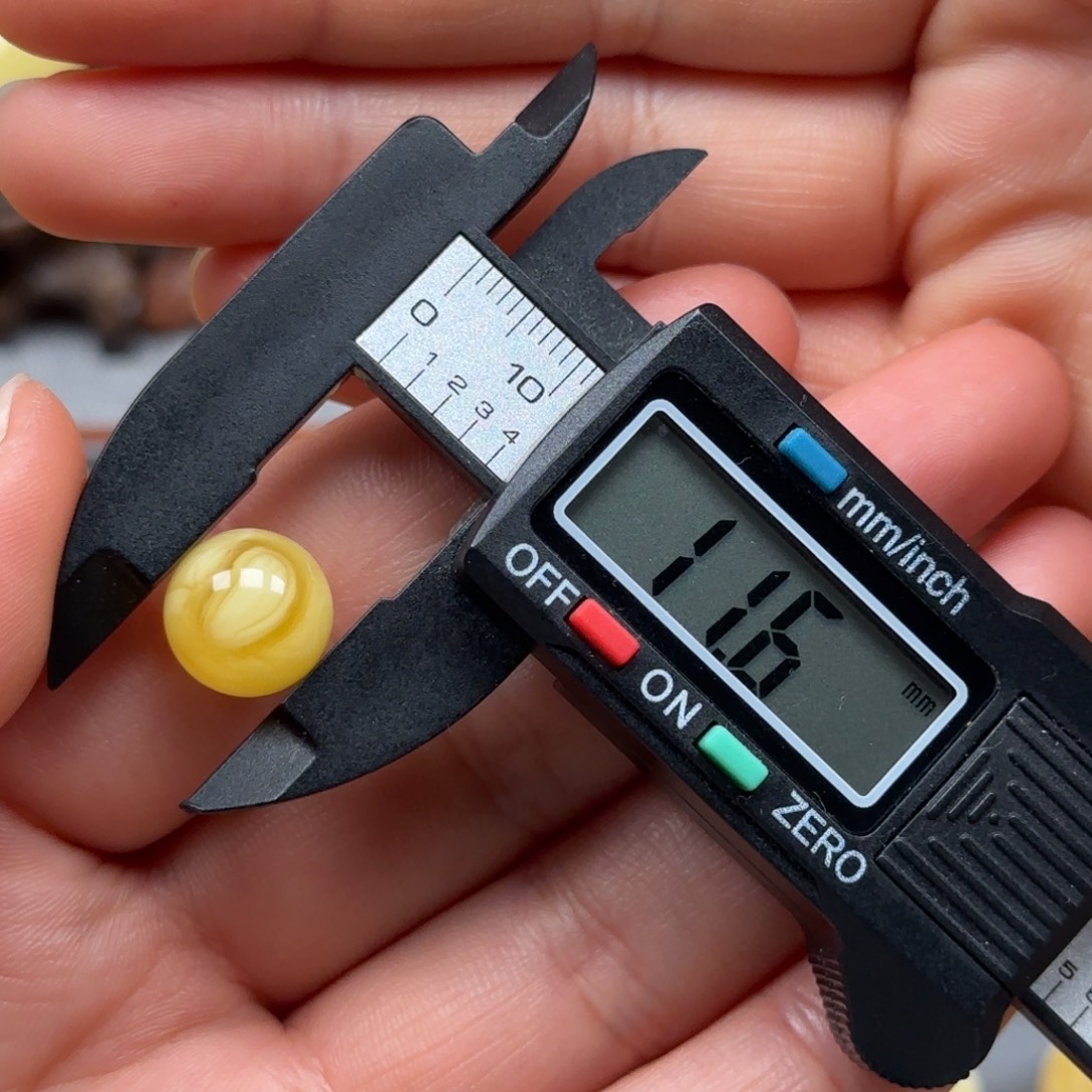 3***号琥珀未镶嵌裸石蜜蜡单珠