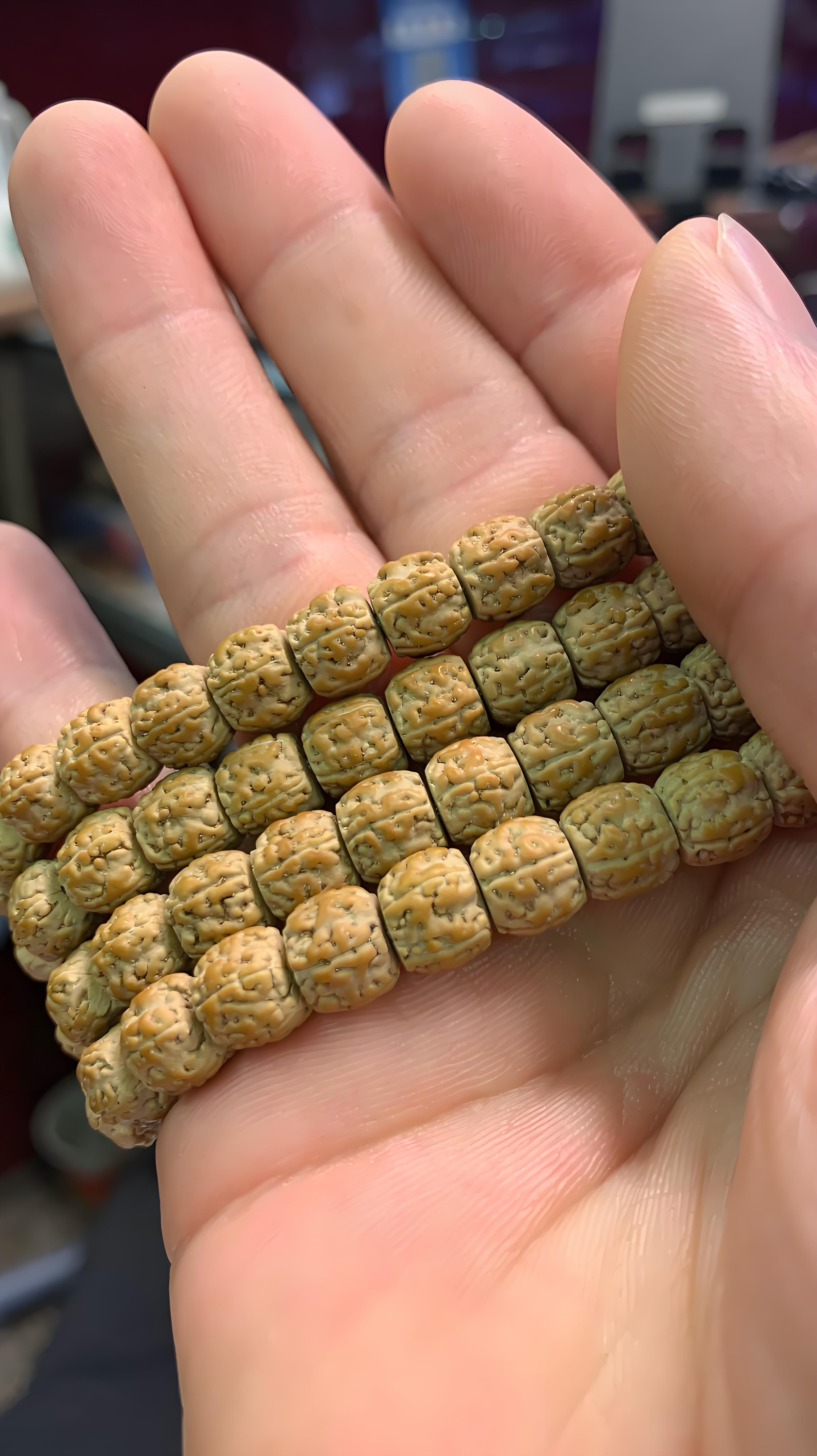 货头精品葛地利纯血一代龙小金刚菩提108精挑秒沉