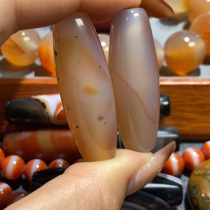 玛瑙/玉髓未镶嵌颈饰