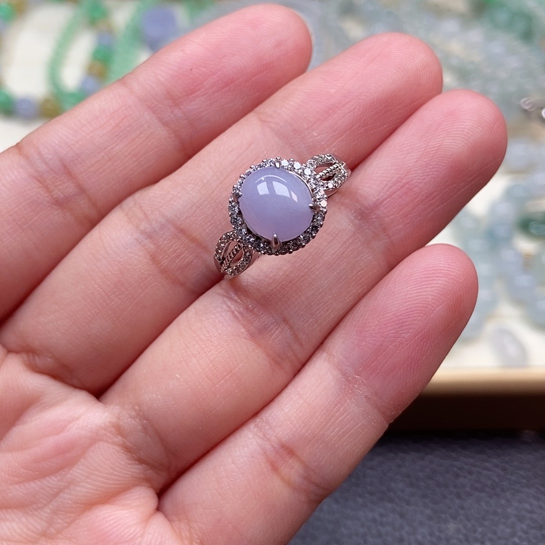 银S925镶嵌手链翡翠