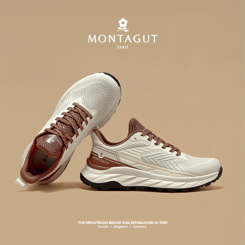Montagut/梦特娇男鞋2025爆款运动鞋男士休闲鞋子时尚透气跑步鞋