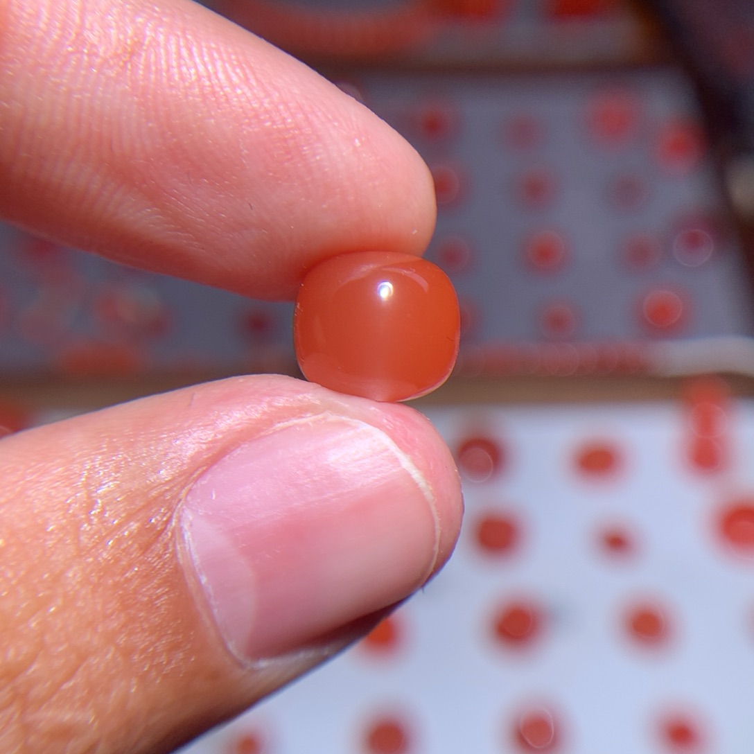 南红玛瑙老型9.2×8.4未镶嵌