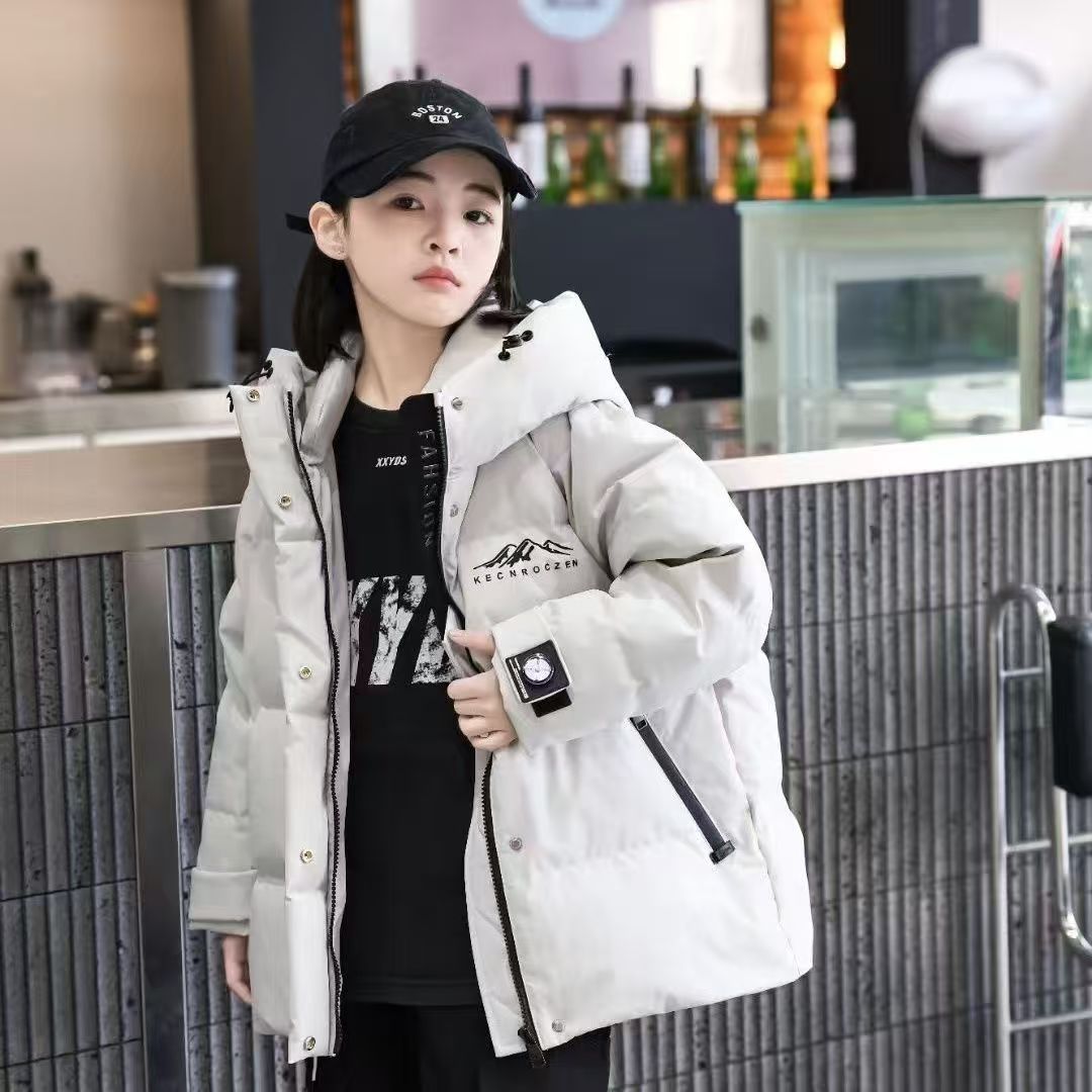 【现货】2025儿童羽绒服常规白鸭绒冬季新款男女童大被子加厚009