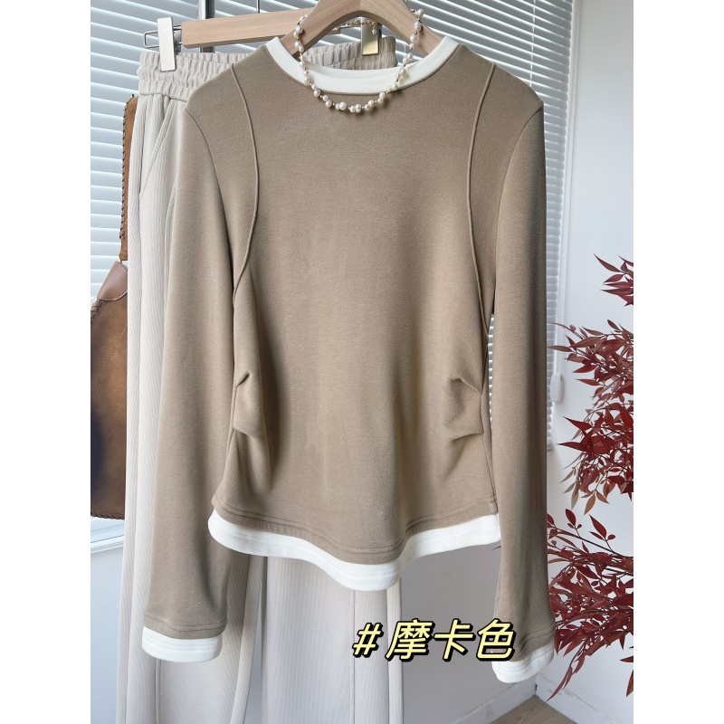 （假两件德绒自发热） 2025新款秋冬打底衫DR1564