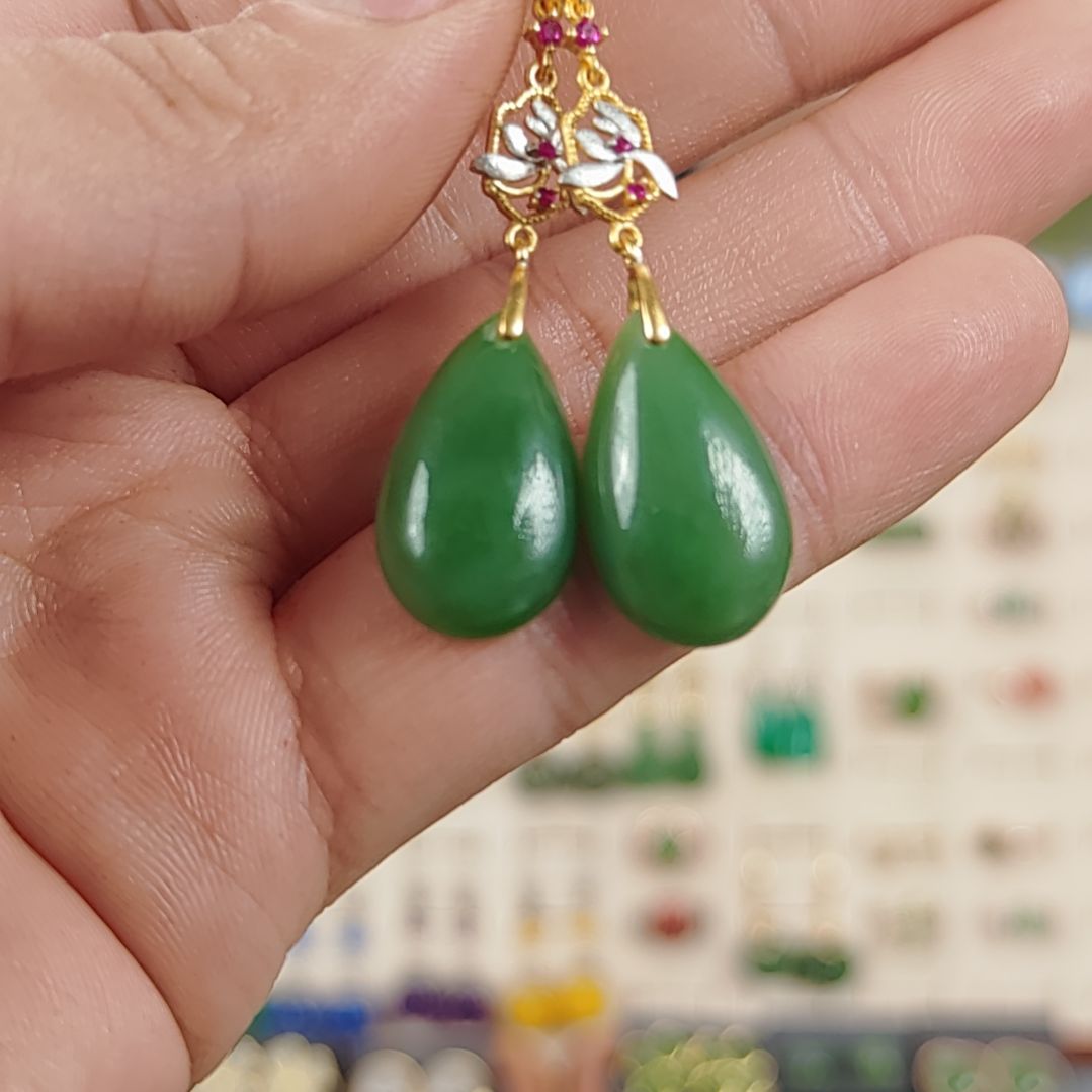 和田玉戒指/指环银S925镶嵌