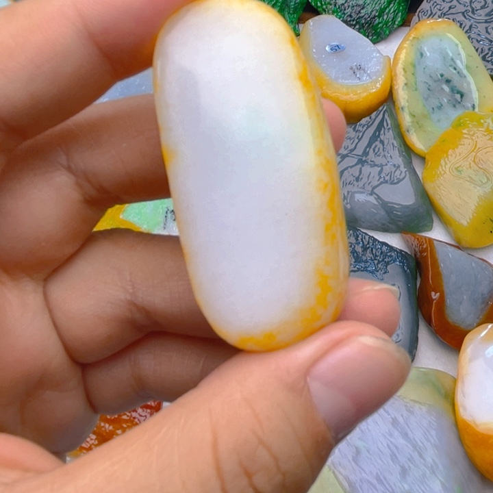 扬***帆未镶嵌挂件翡翠翡翠