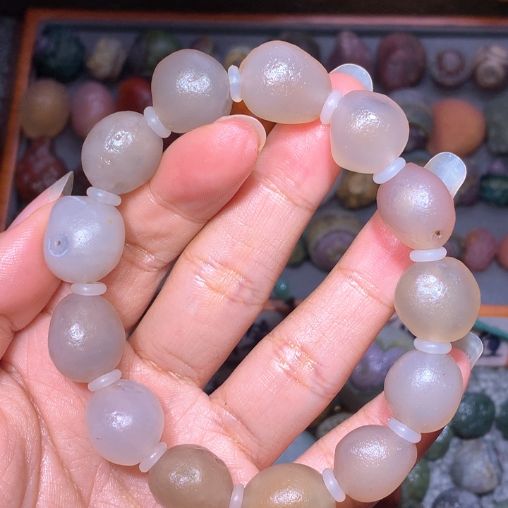 玛瑙/玉髓珠宝半成品未镶嵌