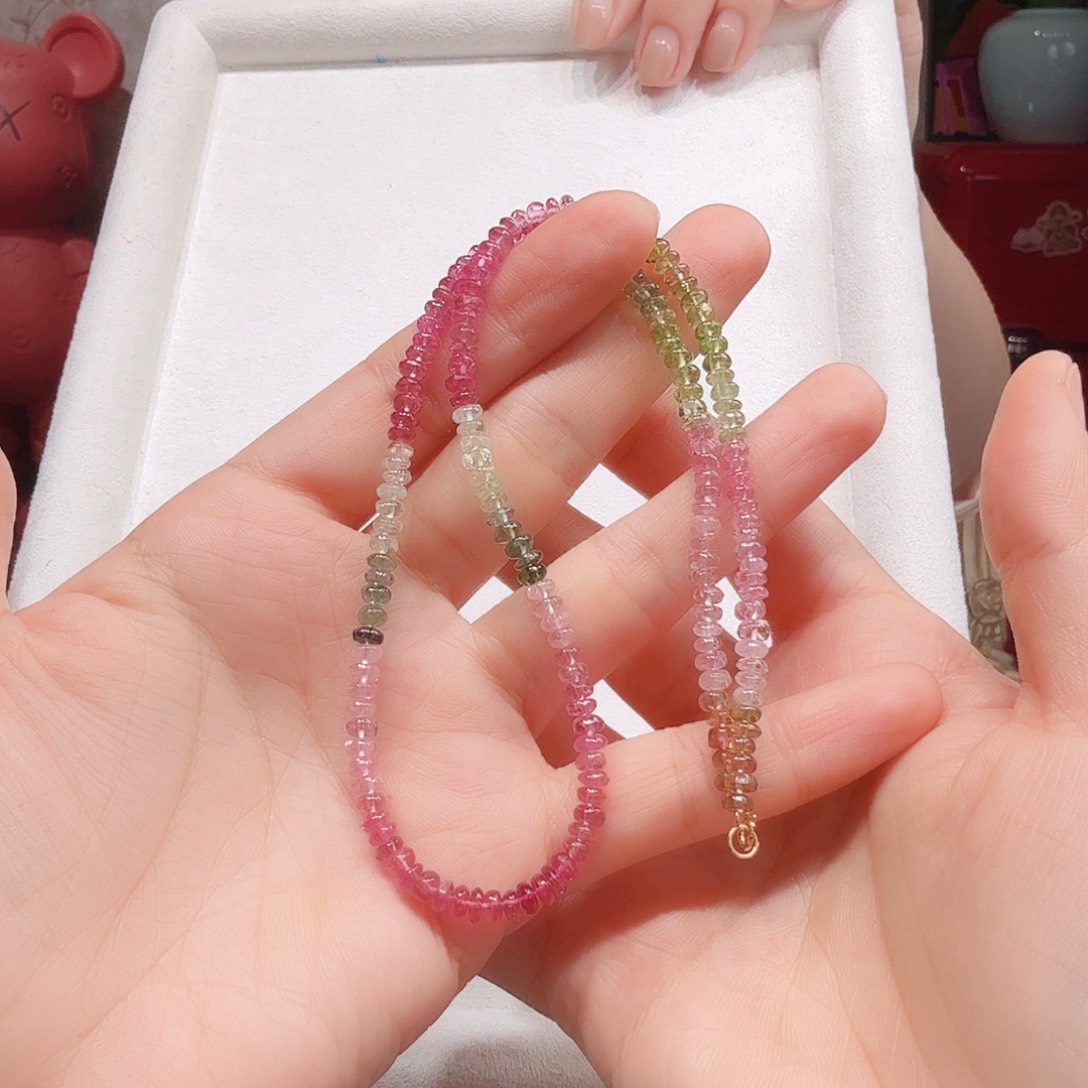 碧玺项链未镶嵌项链